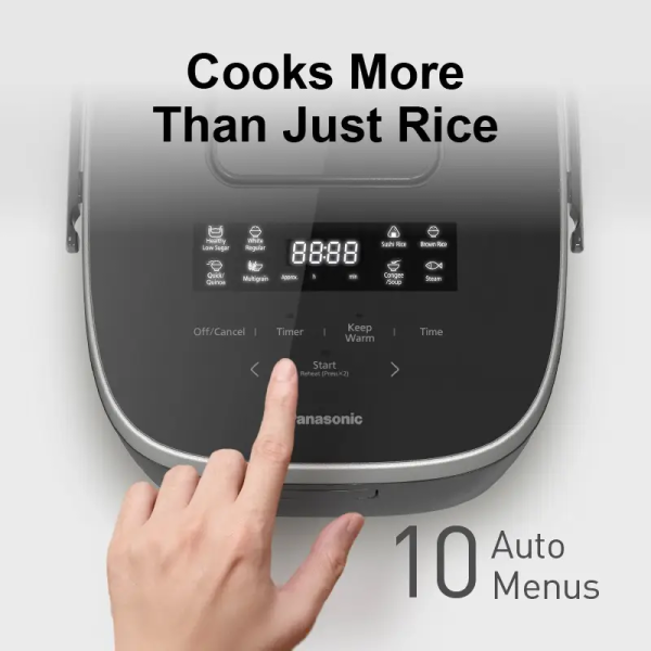 PANASONIC 1.5L IH Rice Cooker SR-HFL153KSK | Auto Menus Intelligent Control - Image 7