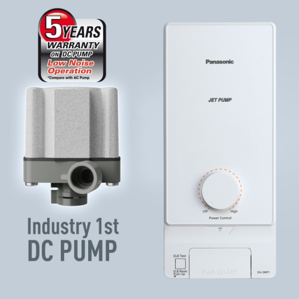 PANASONIC M Series DC Pump Home Shower Water Heater DH-3MP2MX - Image 4