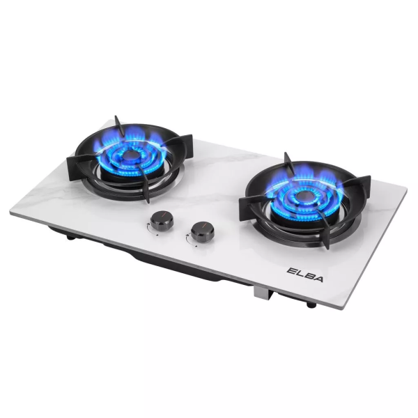 ELBA 2 Burners Built-in Gas Hob NATUROLIS EBH-S8542G(WH) | Ferno Boost - Image 2