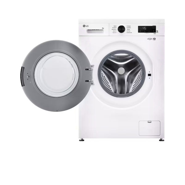 LG 8/5kg Inverter Front Load Washer FB1208R5W | Dryer 6 motion Direct Drive - Image 2