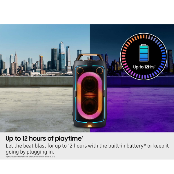 SAMSUNG Sound Tower Portable Party Speaker Built-In Battery MX-ST40F [TNG RM100] - Image 4