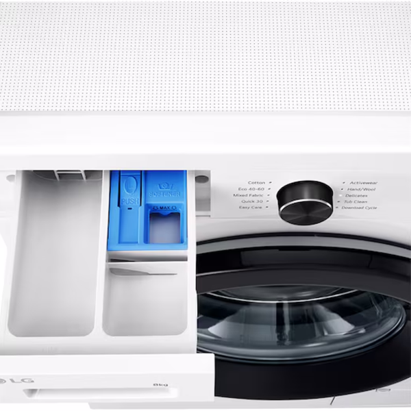 LG 8/5kg Inverter Front Load Washer FB1208R5W | Dryer 6 motion Direct Drive - Image 7