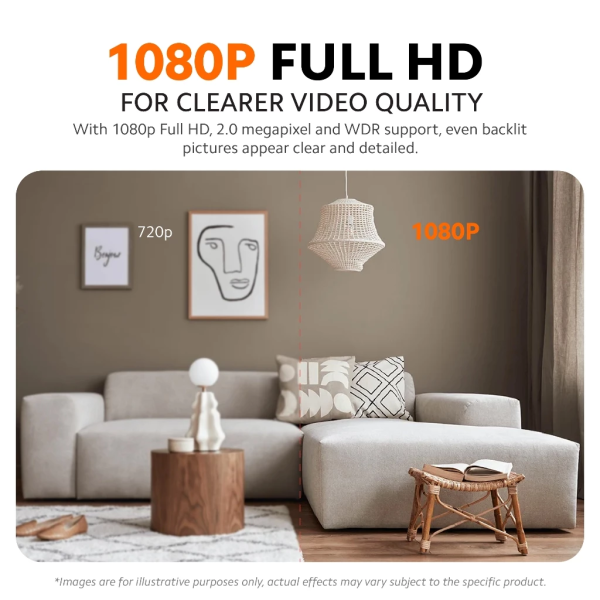 XIAOMI Smart Camera CCTV C200 (BHR6766GL) | 1080P Resolution | 360° Vision | Two-way Call | AI Human Detection - Image 2