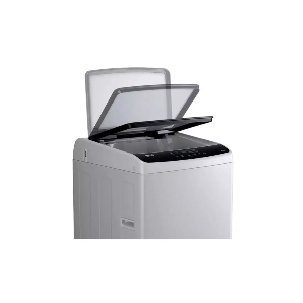 LG 8kg Non Inverter Top Load Washing Machine Middle Free Silver T2108NBTM | 3 Star Energy Efficient - Image 4