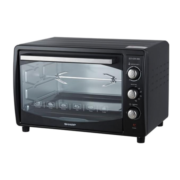 SHARP 42L Electric Oven EO-42K-MA | Grill / Toast / Bake / Broil Function - Image 3