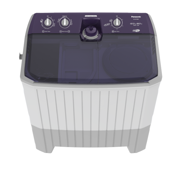 PANASONIC 12kg/8kg Twin Tub Washer NA-W120G1VRT - Image 2
