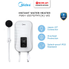 MIDEA Instant Water Heater DC Pump 4.5kW MWH-45EPGPMY(W)-WS | Fast Heating