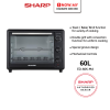 SHARP 60L Electric Oven EO-60K-MA | Grill / Toast / Bake / Broil Function