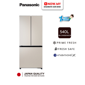 PANASONIC 540L Inverter PRIME+ Multi Door Fridge NR-CW530HWCM