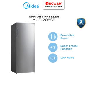 MIDEA 188L Upright Freezer MUF-208SD