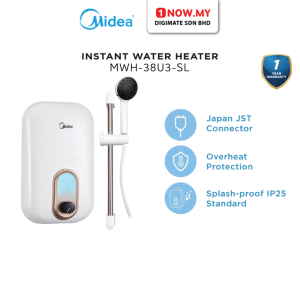 MIDEA Instant Water Heater 3.8kW DC Pump MWH-38U3-SL
