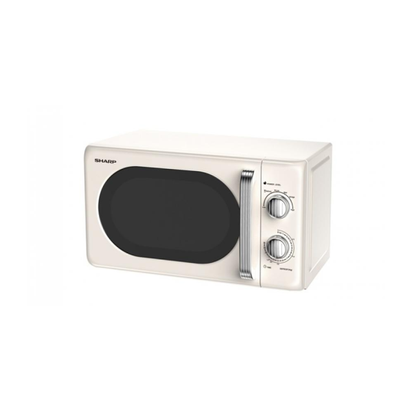 SHARP 20L Microwave Oven Peko R220EFWHMA (Cream White) | 3 Star Energy Efficient - Image 2