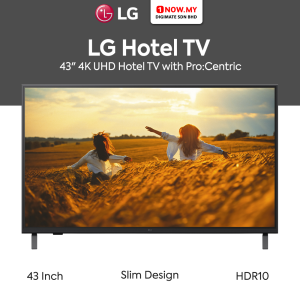 LG 43" 4K UHD Hotel TV with Pro:Centric 43UK660H (Asia)