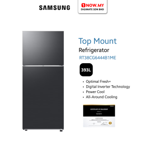 SAMSUNG 393L Inverter TMF Refrigerator RT38CG6444B1 | Optimal Fresh+ 4 Star Energy Efficient