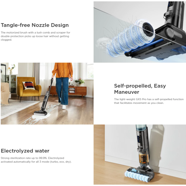 MIDEA Floor Washer Vacuum Wash Mop 230W MVC-GX5Pro - Image 5