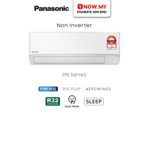 PANASONIC 1HP 1.5HP 2HP 2.5HP Non Inverter Air Conditioner PN Series CS-PN9 / 12WKH CS-PN18 / 24 / 30XKH | PN-WKH PNXKH