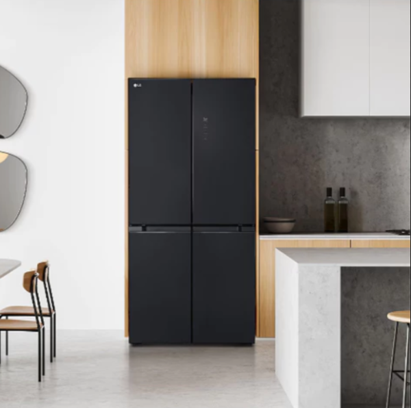 LG 474L Inverter French Door Fridge Black Glass Finish GC-B48FMGAH - Image 3