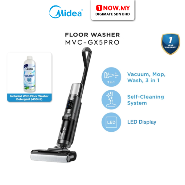 MIDEA Floor Washer Vacuum Wash Mop 230W MVC-GX5Pro