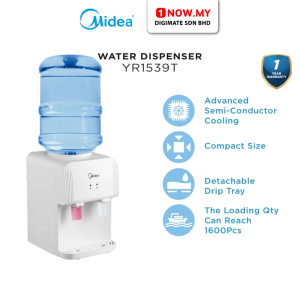MIDEA Hot & Warm Tabletop Water Dispenser YR1539T