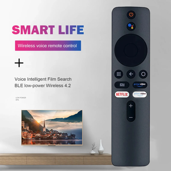 MI/XIAOMI Replacement Remote Control BT-M102 | Netflix Prime Video Google Assistant Voice - Image 5