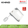KHIND Hand Mixer HM360 | 300W 5 Speeds Turbo Function