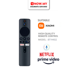 MI/XIAOMI Replacement Remote Control BT-M102 | Netflix Prime Video Google Assistant Voice