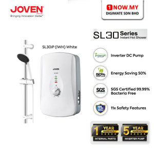 JOVEN Inverter Water Heater DC Pump 3.6kW SL30iP (IWH) White