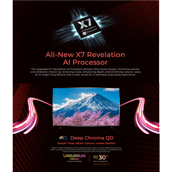 SHARP 65" HN7000 4K AQUOS TRU QLED 144Hz Google TV 4TC65HN7000X - Image 7