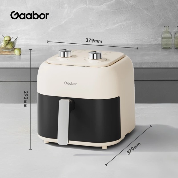 GAABOR 8L Air Fryer Dual Knobs Non-Stick Coating AF-80M01A - Image 7