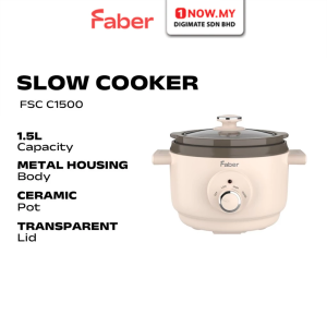 FABER 1.5L Slow Cooker FSC C1500