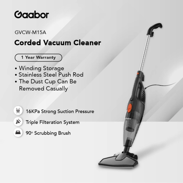 GAABOR Vacuum Cleaner Corded Handheld 16000Pa GVCW-M15A | Strong Suction - Image 6