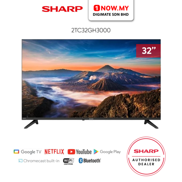 SHARP 32" Aquos FHD Google TV 2TC32GH3000X