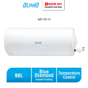 ALPHA 90L Storage Water Heater AST-90-H | Durable Easy Maintenance Consistent Hot Water Supply