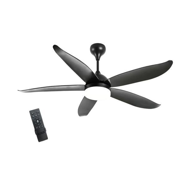 SIBERIAIR 52" Ceiling Fan With LED Light Remote Control CF/SI12/52/LED/DC | 5 Star Energy Efficient - Image 2