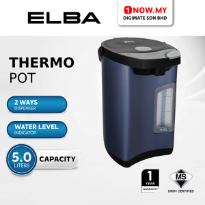 ELBA 5L Thermopot ETP-R5092(BL) | Water Level Indicator