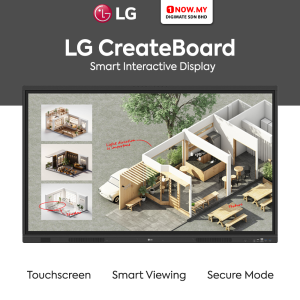 LG 55" / 65" / 75" / 86" Interactive CreateBoard Standard TV TR3DQ Series 55TR3DQ 65TR3DQ 75TR3DQ 86TR3DQ