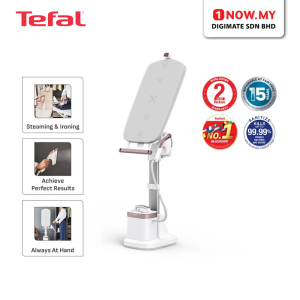 TEFAL All-In-One Solution Ixeo Vision Iron Garment Steamer (QT18) QT1811G1