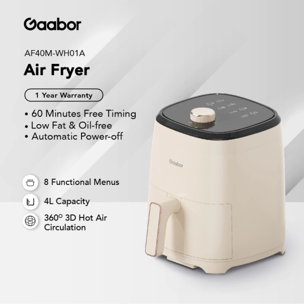 GAABOR 4L Air Fryer AF40M-WH01A - Image 6