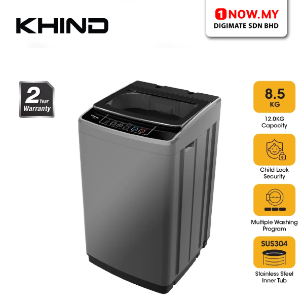 KHIND 8.5KG Fully Auto Washing Machine WM85B