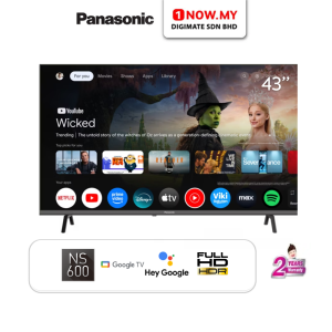 PANASONIC 43" NS600 FHD Smart LED Google TV TH-43NS600K