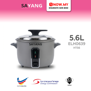SAYANG 5.6L Rice Cooker ELH0639 (HT56)