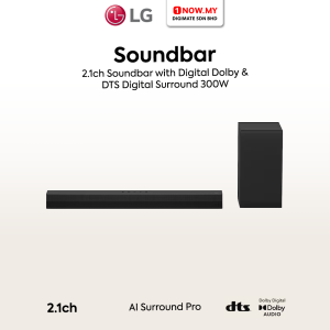 LG 2.1ch Soundbar S40T | Dolby Digital DTS Digital Surround 300W