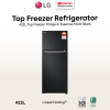 LG 423L Inverter TMF Fridge GN-B392PQBK | Matt Black Finish 5 Star Energy Efficient