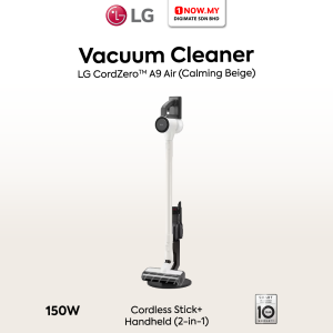 LG CordZero A9 Air Vacuum Cleaner Cordless Stick (Calming Beige) A9-ACE