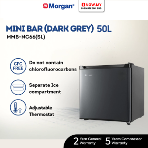 MORGAN 50L Mini Bar MMB-NC66(SL) | CFC Free Compact