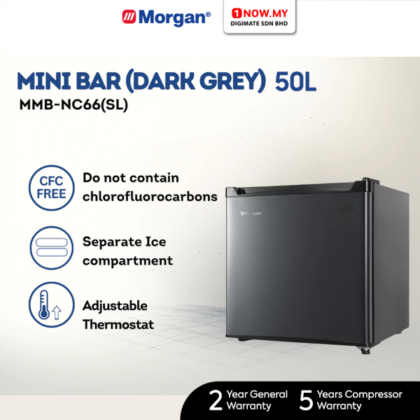 MORGAN 50L Mini Bar MMB-NC66(SL) | CFC Free Compact