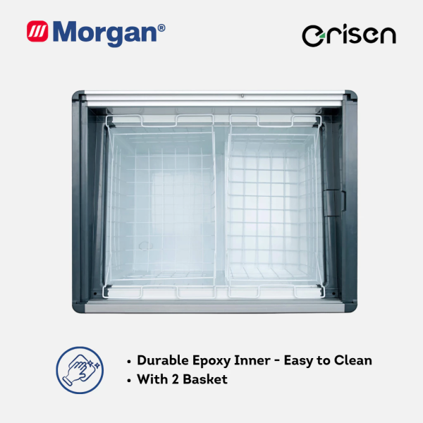 MORGAN 256L Glass Door Chest Freezer MCF-G256L | Durable High Energy Efficiency - Image 5