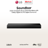 LG 2.0ch Compact Soundbar with Dolby Digital DTS Digital Surround S20A