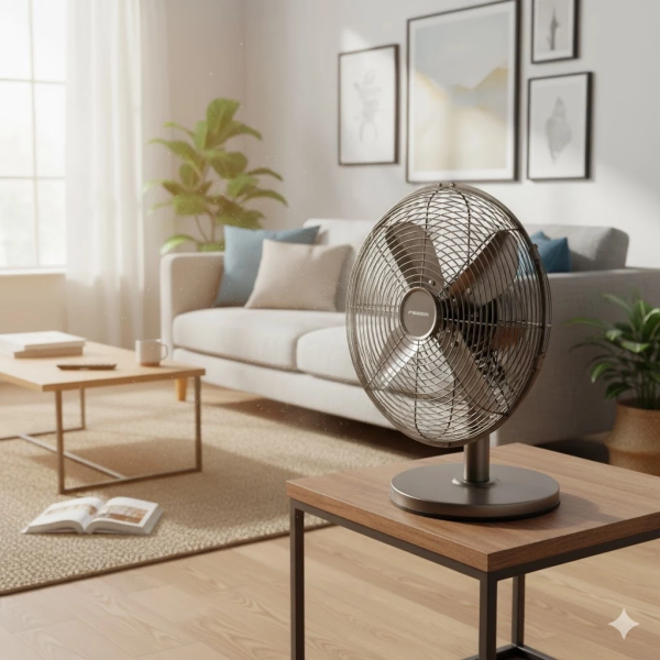 FABER 16" Table Fan FTF CLASSICO 168 | 5 Star Energy Efficient - Image 2