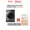 TCL 10/7KG DD Inverter Front Load Washer Dryer TWD100-C22DG | 3 Star Energy Efficient